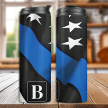 Policial Personalizado Sinalizador Americano Thin 