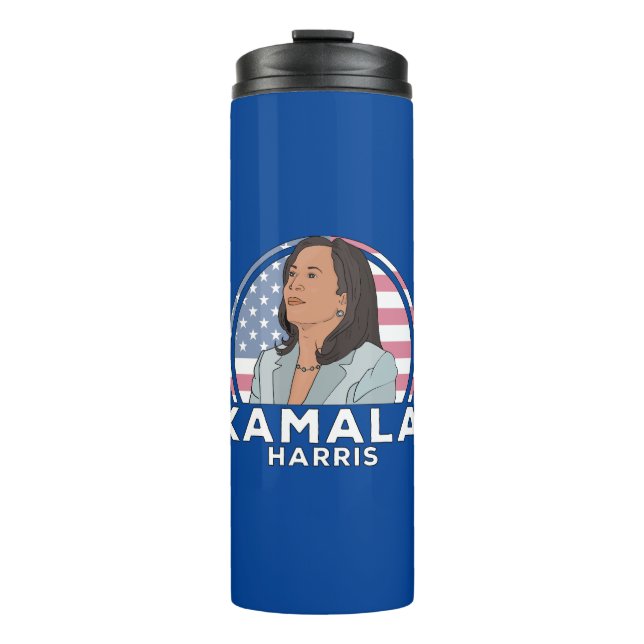Garrafa Térmica Política Kamala Harris (Frente)
