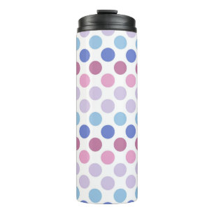 Garrafa Térmica Polkadots de Sinalizador do Orgulho Bold Bigender