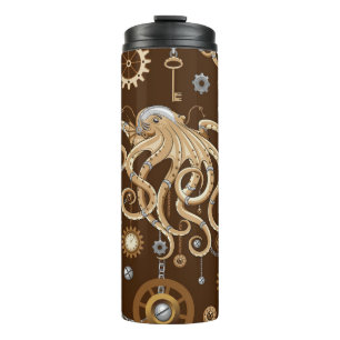 Garrafa Térmica Polvo Steampunk Retro Fantasia Mecânica