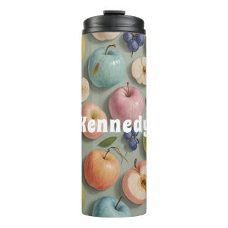 Garrafa Térmica Pomar Whimsy: Fruta de Pastel