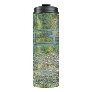 Garrafa Térmica Ponte Japonesa de Claude Monet Arte de Nenúfar