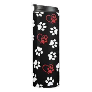 Garrafa Térmica Porcas, Patas-Cachorros, Patas-Pretas
