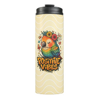 Garrafa Térmica “Positive Vibes” Parrot