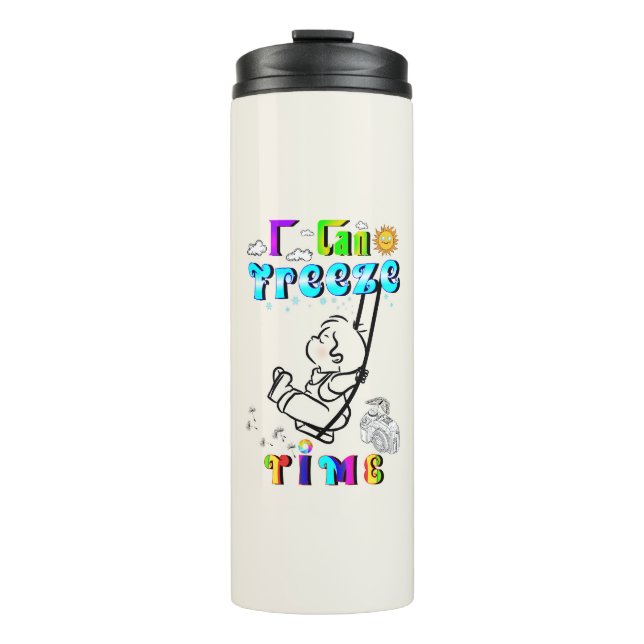Garrafa Térmica Posso Congelar Tempo (Frente)