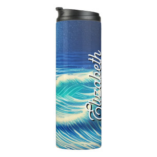 Garrafa Térmica Potência do Oceano Azul