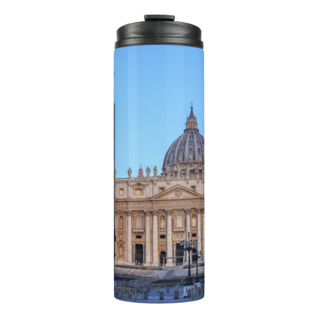 Garrafa Térmica Praça de São Pedro na Cidade do Vaticano - Roma, I (Frente)
