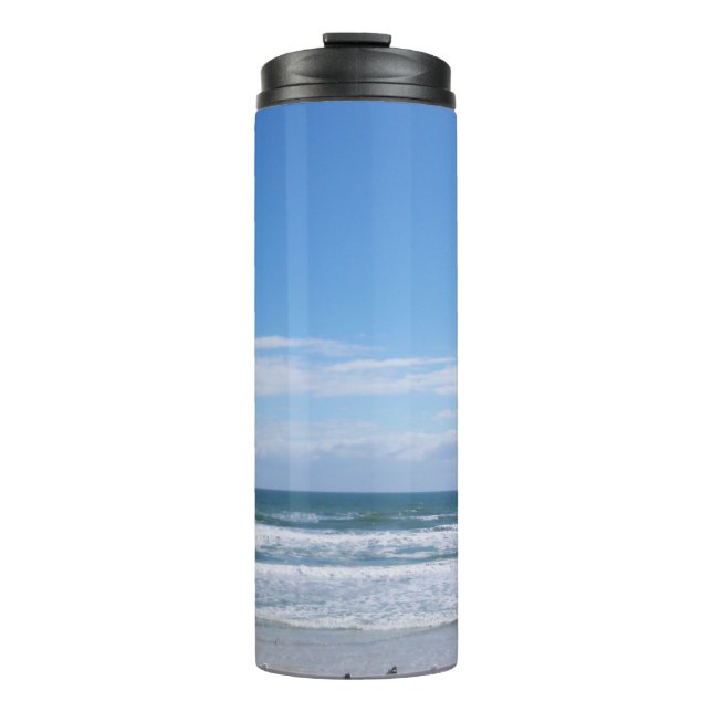 Garrafa Térmica Praia Espera por Você (Frente)