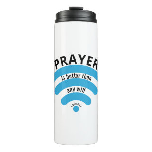 GARRAFA TÉRMICA PRAYER MELHOR DO QUE MOTIVAÇÃO WIFI