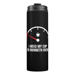 Garrafa Térmica Preciso Da Minha Taça Para Correr: Correndo em vaz