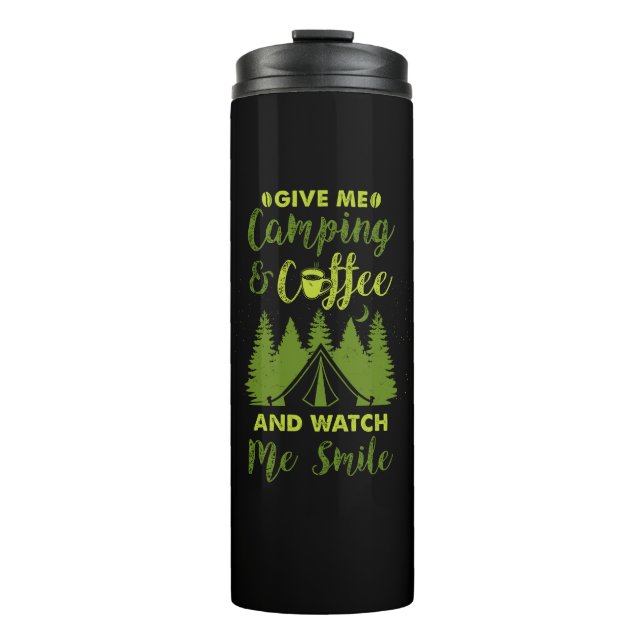 Garrafa Térmica Presente de café para campista (Frente)