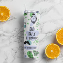 Presente de Confirmação Diária do Pai Tumbler Térm