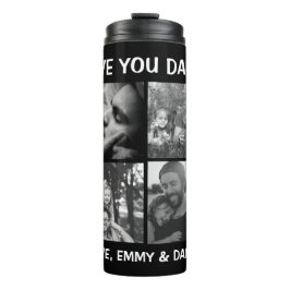 Garrafa Térmica Presente de dia de os pais ou Aniversário | Amo-te