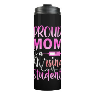 Garrafa Térmica Presente de Enfermeira   Mãe Orgulhosa De Enfermag