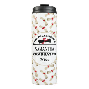 Garrafa Térmica Presente de Graduação Personalizada Hora De Cele