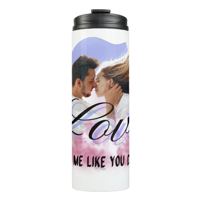 Garrafa Térmica presente de namorados (Frente)