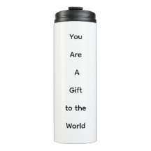 Presente para o Mundo Tumbler Térmico