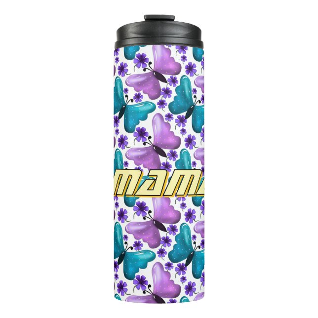 Garrafa Térmica Presente personalizado e customizado para o dia da (Frente)