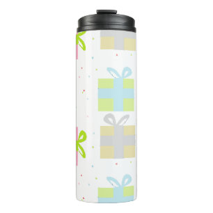 Garrafa Térmica Presentes Coloridos