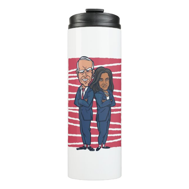 Garrafa Térmica presidente biden kamala harris (Frente)