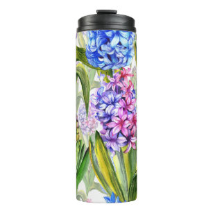 Garrafa Térmica Primavera Hyacinth Flowers