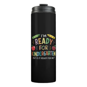 Garrafa Térmica Primeiro Dia das Crianças no Jardim de Infância Di