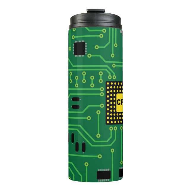 Garrafa Térmica Processador central do conselho de circuito do (Frente)