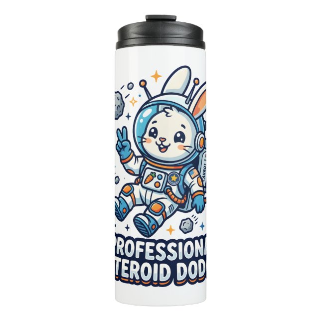 Garrafa Térmica Professional Asteroid Dodger Bunny (Frente)