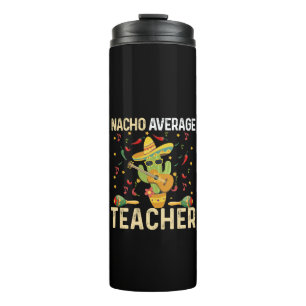 Garrafa Térmica Professor Nacho Médio Fiesta Mexicana Cinco De May