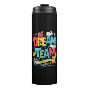 Garrafa Térmica Professores do Jardim de Infância do Dream Team de