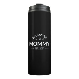 Garrafa Térmica Promovida a Mamãe Est 2027 Anúncio de Nova Mamãe I
