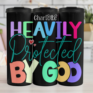 Garrafa Térmica Protegido por Deus