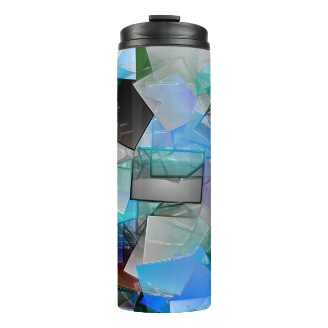 Garrafa Térmica Pudles da cidade....... (Frente)