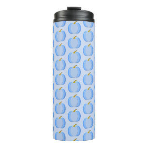 Garrafa Térmica Pumpkin Personalizado De Pumpkin De Bebê Azul Cute