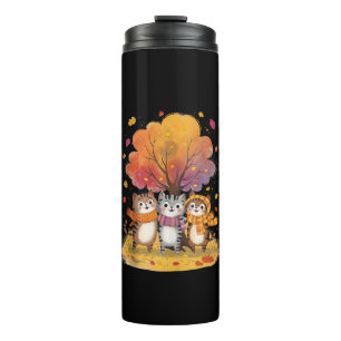 Garrafa Térmica Pumpkin Spice All Autumn - Cat Lover Cuz A