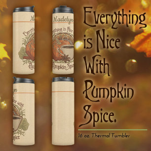Garrafa Térmica Pumpkin Spice Coffee Vibe