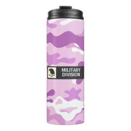Garrafa Térmica Purple Camouflage Pattern
