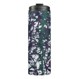 Garrafa Térmica Purple, Green, Pink, Marble Artwork