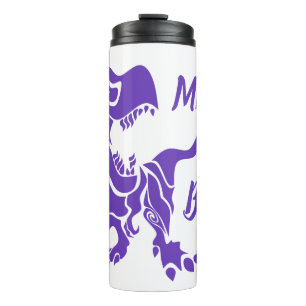 Garrafa Térmica Purple Trex, o Dino Chefe
