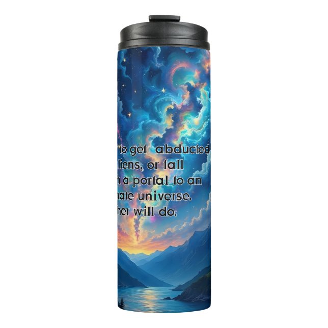 Garrafa Térmica Qualquer um fará (Frente)