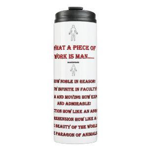 Garrafa Térmica Que trabalho é o homem... Tumbler Térmico