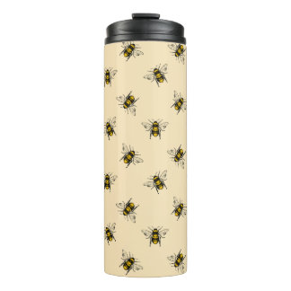 Garrafa Térmica Queen Bee Pattern
