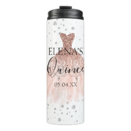 Garrafa Térmica Quinceañera Thermal Tumbler Favor Personalizado