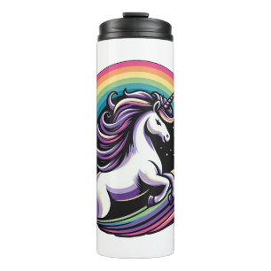Garrafa Térmica Raibow Unicorn