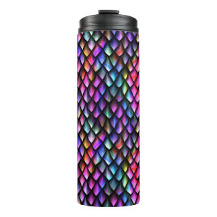 Garrafa Térmica Rainbow Dragon Escala Tumbler Térmico