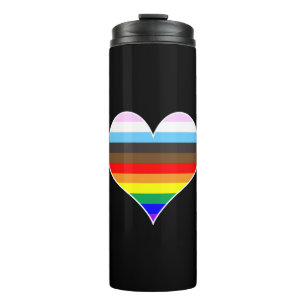 Garrafa Térmica Rainbow Heart