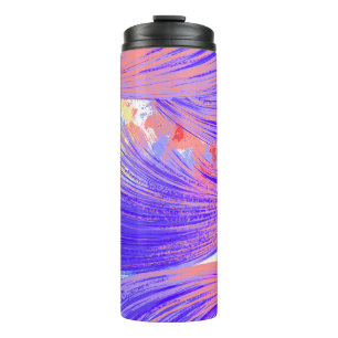 Garrafa Térmica Rainbow Paint Splatter Phoenix Feenas