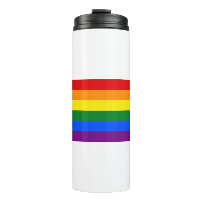 Garrafa Térmica Rainbow Pride (Frente)