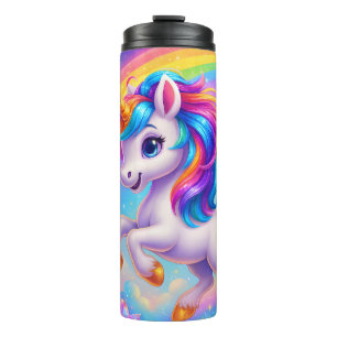Garrafa Térmica Rainbow Unicorn