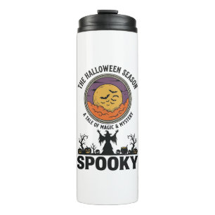 Garrafa Térmica Rainha do Halloween Little Miss Retro Witch_1